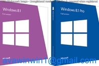 Pacchetto completo dell'OEM della multi di lingua di Microsoft Windows 8,1 scatola inglese di vendita al dettaglio con il disco USB fornitore