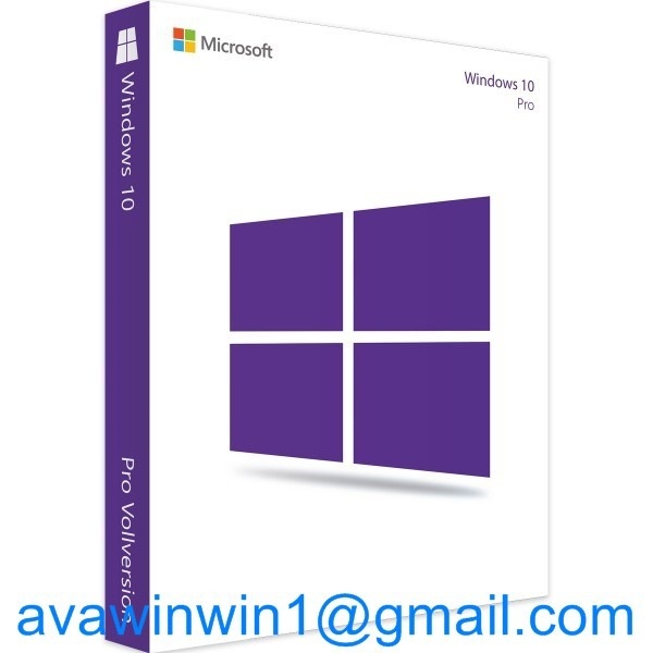 Chiave di licenza software coreana di Microsoft Windows Windows 10 Pro Retail Box 2 GB RAM 64 Bit 1 GHz fornitore