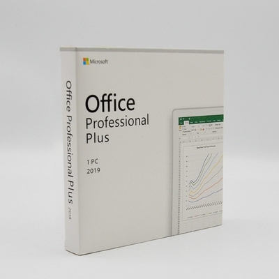 Chiave genuina globale Microsoft Office 2019 professionale più la versione completa di conto di legatura